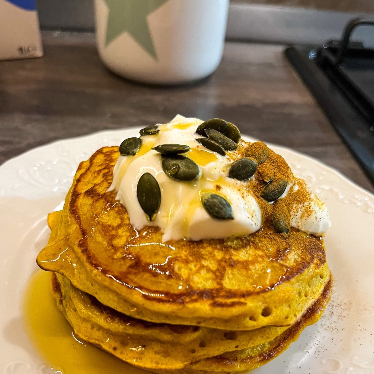Pancakes zucca e cannella