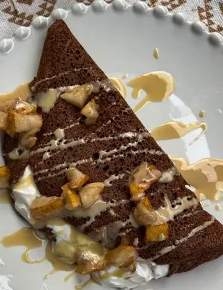 Ricetta Omelette dolce al cacao di mariabelotti