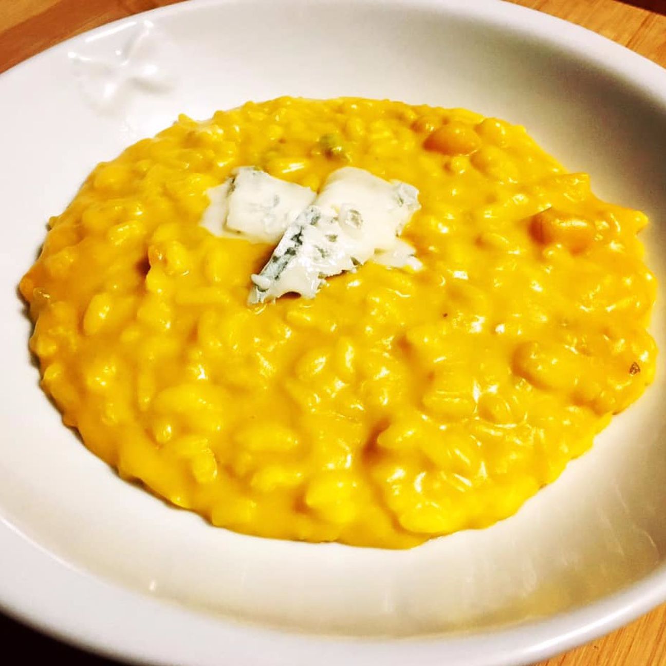 Risotto zucca e gorgonzola