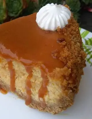 Ricetta Cheesecake alla zucca e caramello salato di BestChefPerPassione
