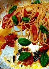 Ricetta Linguine con pomodorini freschi.