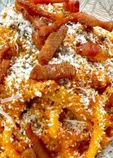 Ricetta Amatriciana con Spaghettoni XXL Pasta Garofalo
