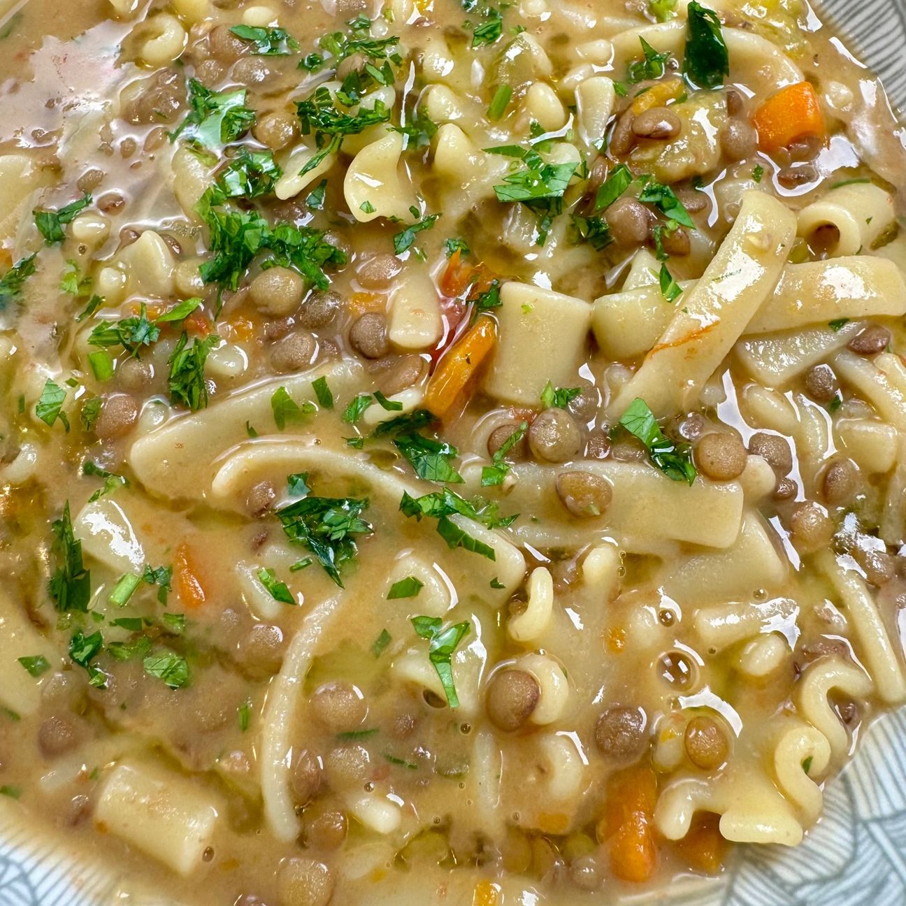 Pasta e lenticchie