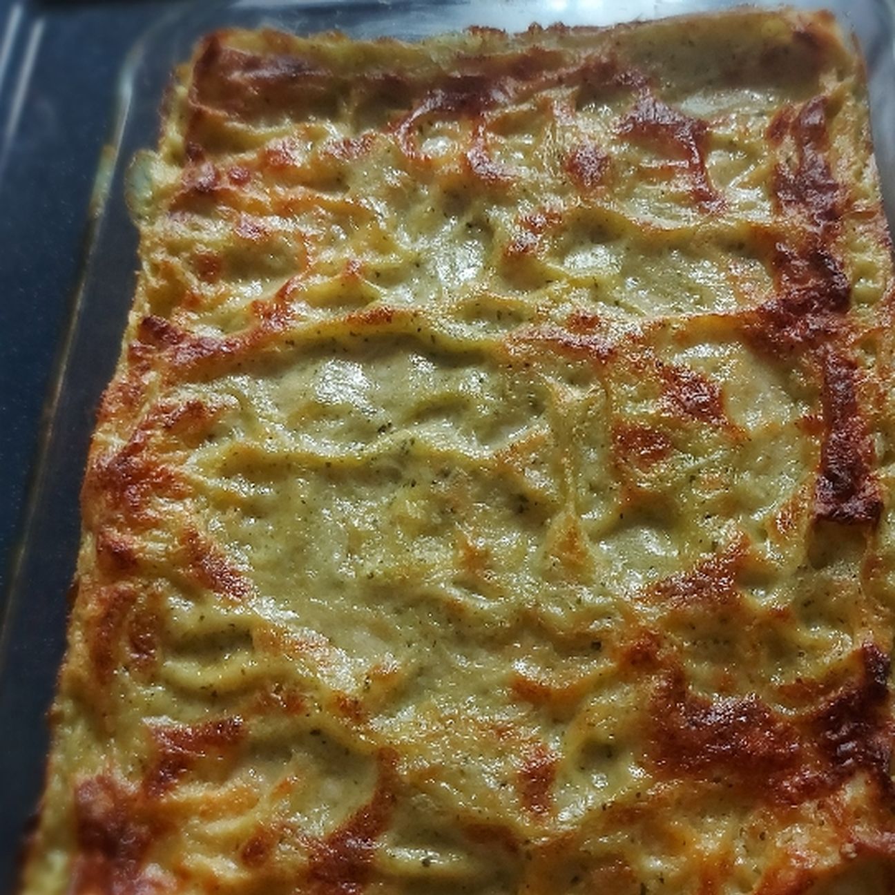 Lasagne al pesto e patate