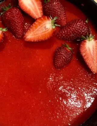 Ricetta Cheesecake alle fragole senza gelatina. di Tina23