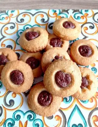 Ricetta Biscotti di frolla con la Nutella di federicaeilcane