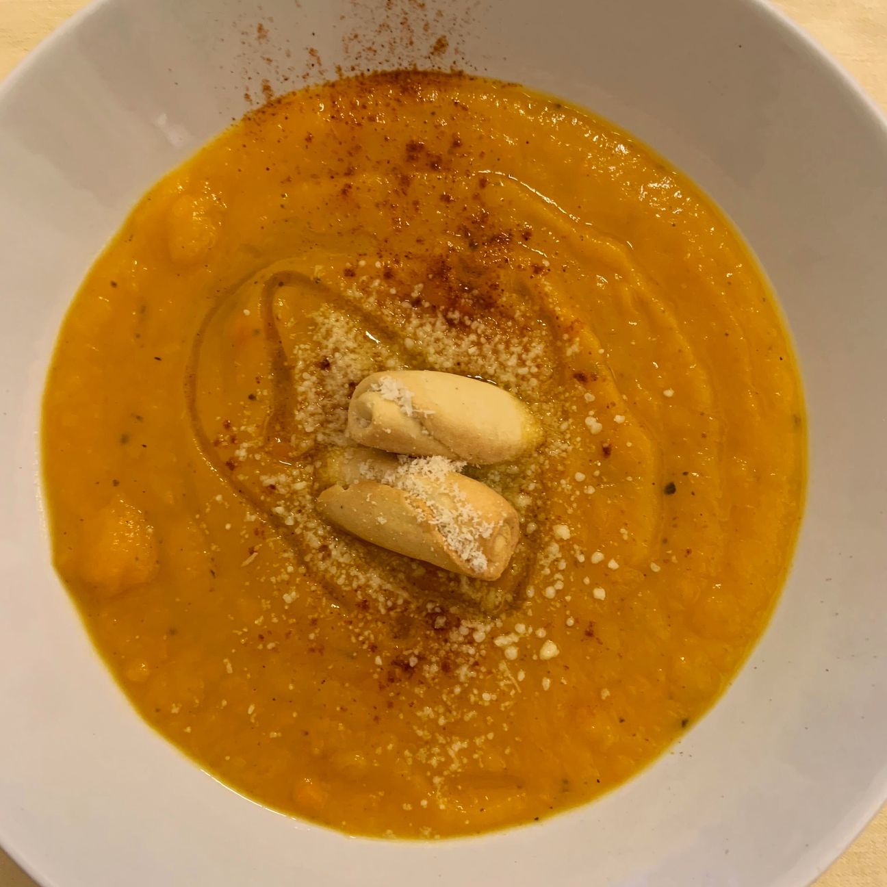 Vellutata di zucca