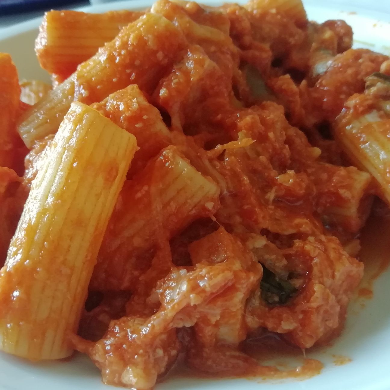 Rigatoni capricciosi