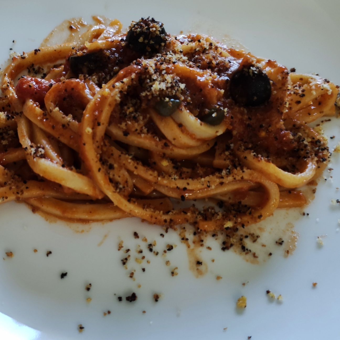 Scialatielli alla Puttanesca arricchiti