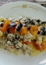 Ricetta Pasta con datterini gialli ricotta e melanzane