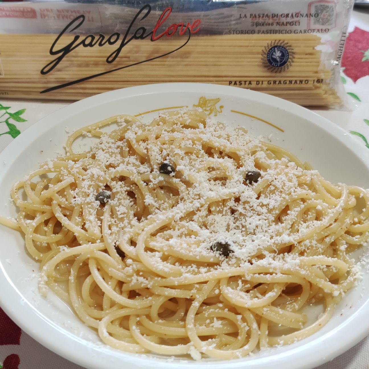 Spaghetti Garofalo a modo mio.