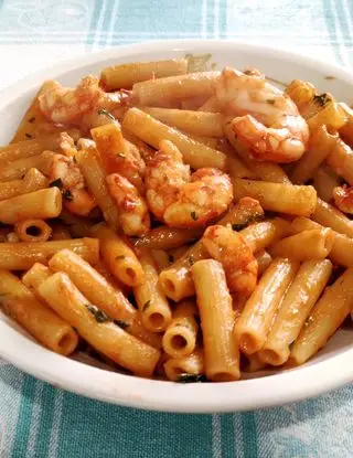Ricetta Pasta con gamberoni di ilninotto