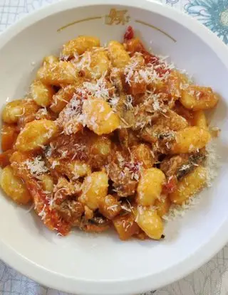 Ricetta Gnocchi con peperoni zucca e funghi di ilninotto