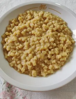 Ricetta Pasta con crema di lenticchie decorticate. di ilninotto