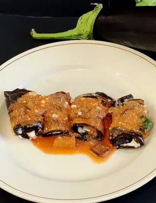 Ricetta Involtini di melanzane con cotto e crema di ricotta al basilico di ilninotto