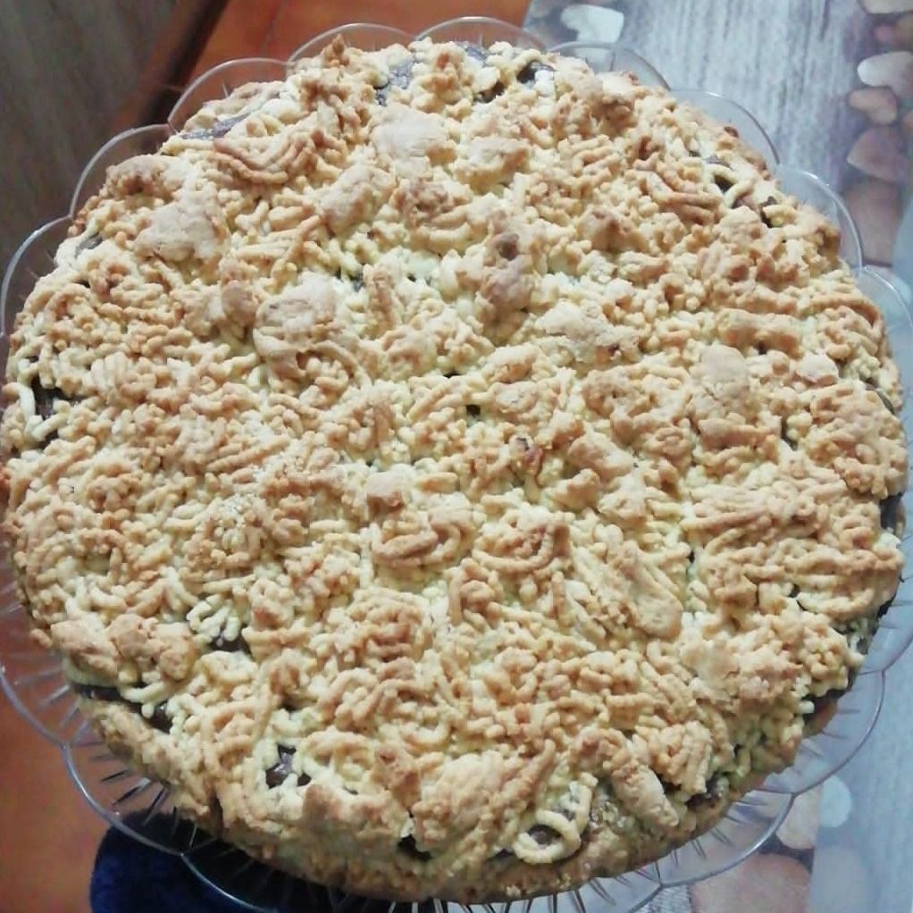 Sbriciolata ricotta e cacao