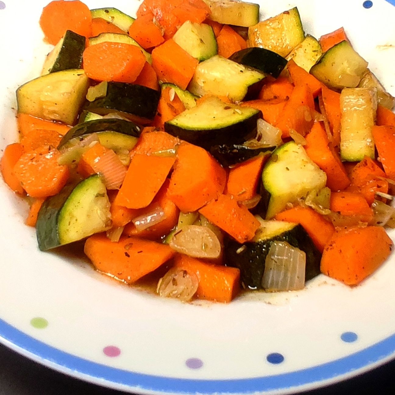 Carote e zucchine all'aceto balsamico