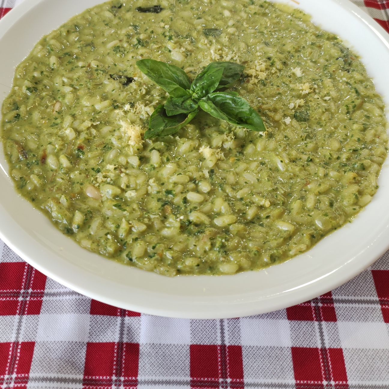 Risotto al basilico