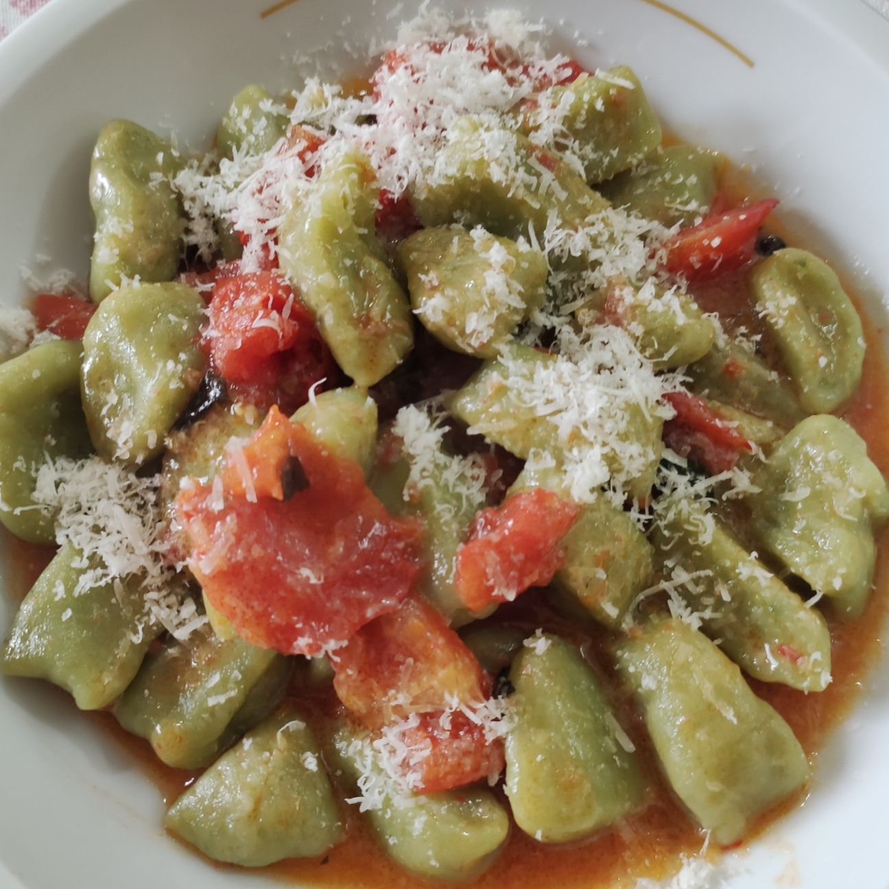 Gnocchi di piselli