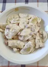 Ricetta Agnolotti con prosciutto cotto e panna