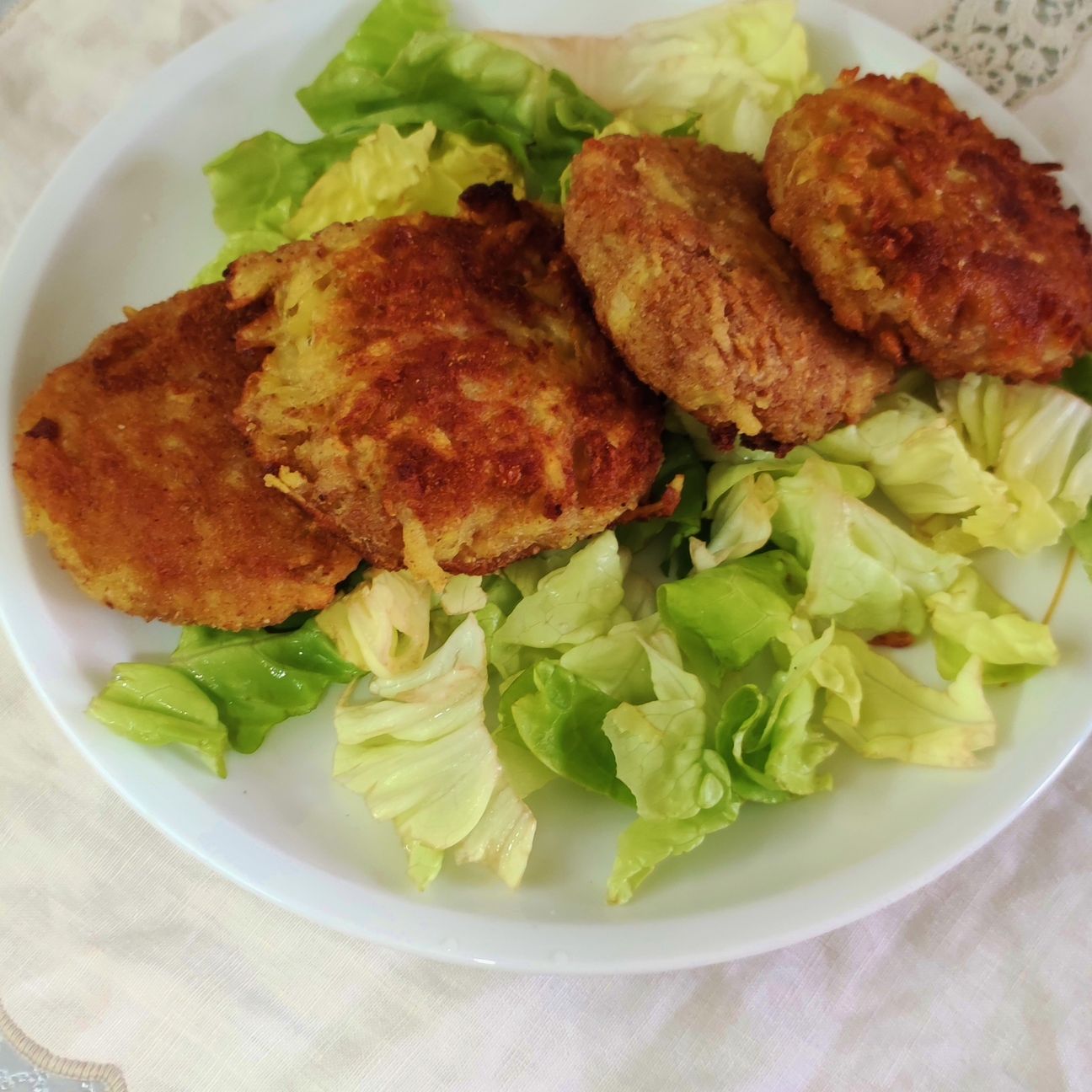 Frittelle di patate ripiene