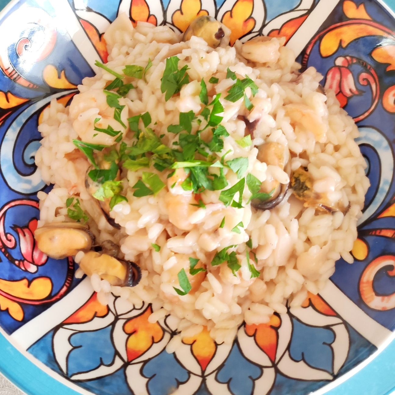 Risotto di mare.