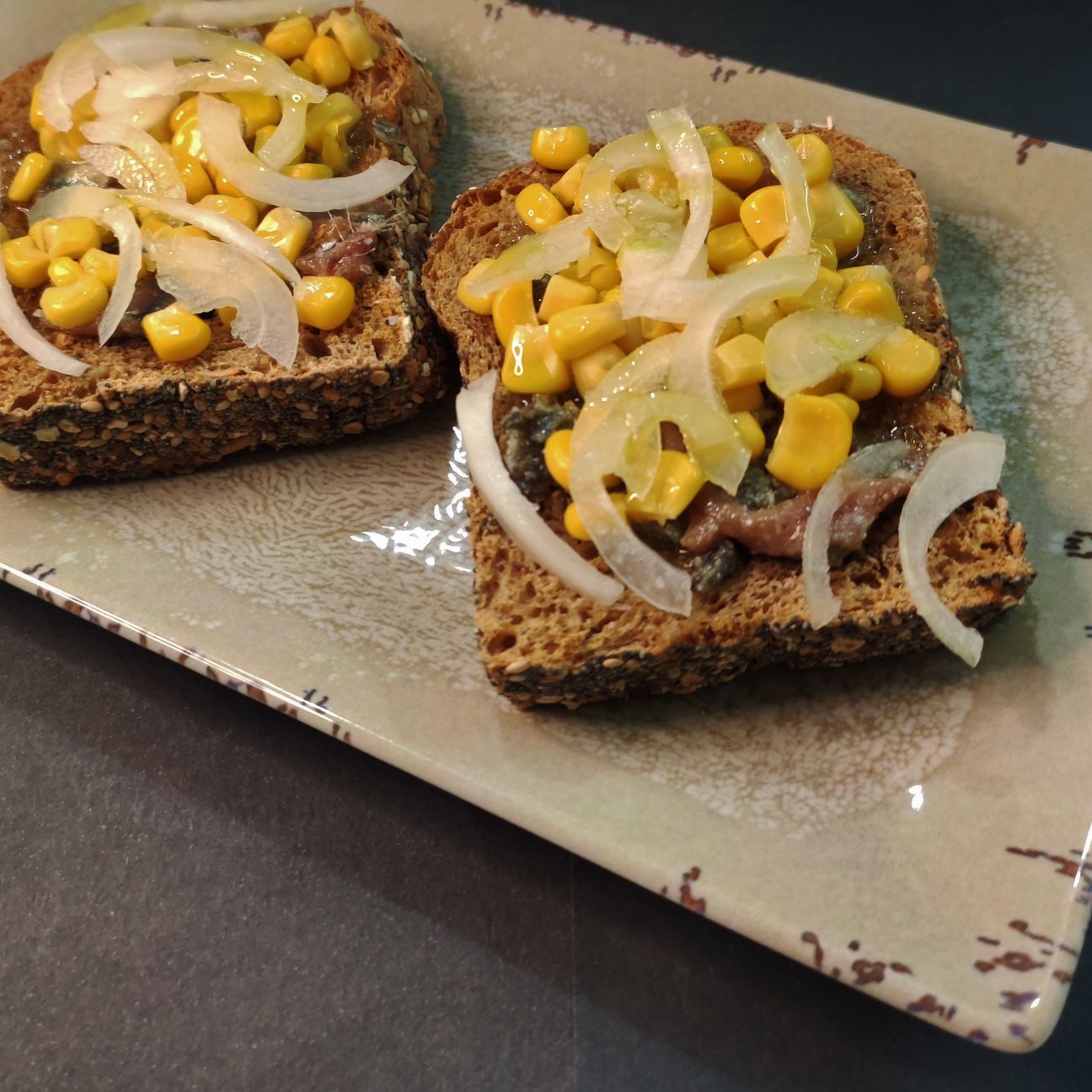 Bruschette con pan di segale alla Ninotto