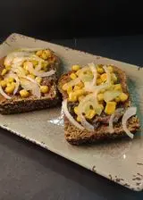 Ricetta Bruschette con pan di segale alla Ninotto