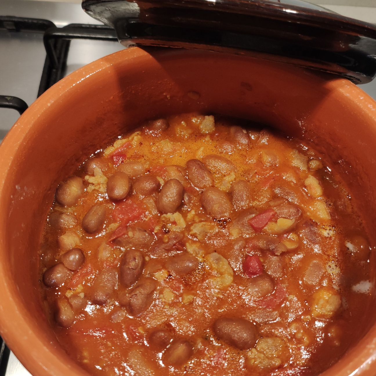 Fagioli borlotti alla messicana