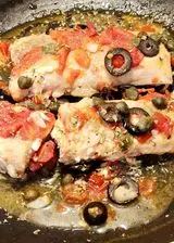 Ricetta Salmone alla Mediterranea.