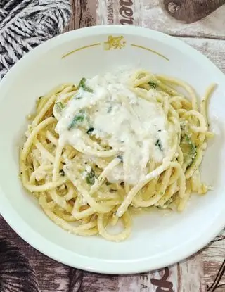 Ricetta Tonnarelli con zucchine e crema di ricotta di ilninotto