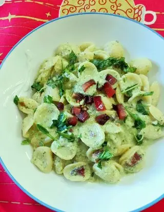 Ricetta Orecchiette con speck rucola e ricotta di ilninotto