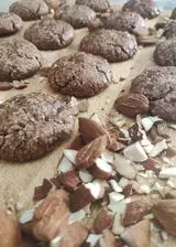 Ricetta Biscotti Mandorle, cioccolato fondente e arancia