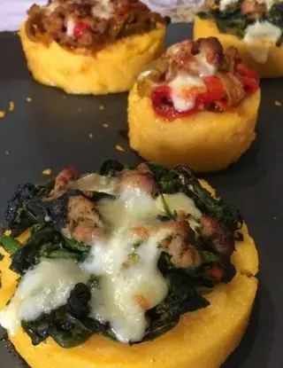 Ricetta Medaglioni di polenta colorati di liliana29