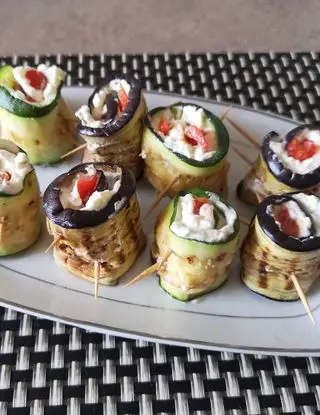 Ricetta Involtini di melanzane🍆 e zucchine 🥒 di wonderfulfantasy1