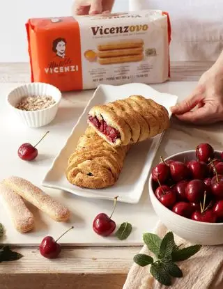 Ricetta Strudel di ciliegie di deliziosavirtu