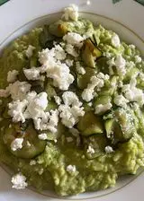 Ricetta Risotto zucchine e feta