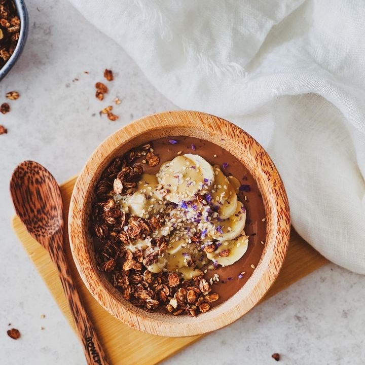 Yogurt bowl proteica al cioccolato