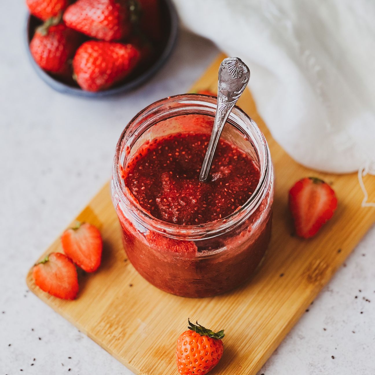 Marmellata di Fragole e Semi di Chia