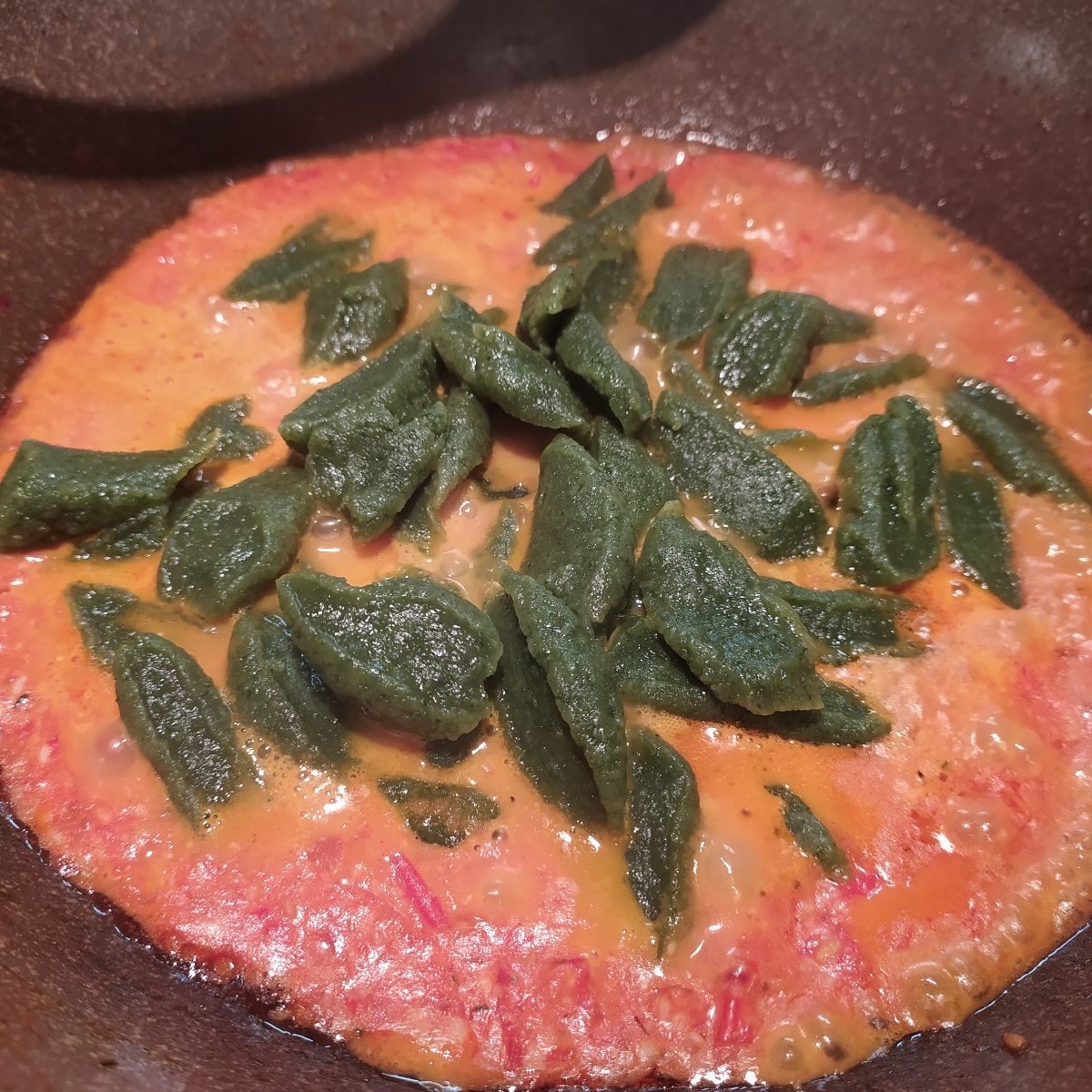 Gnocchetti di basilico al pomodoro