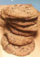 Ricetta Cookies al cioccolato salato