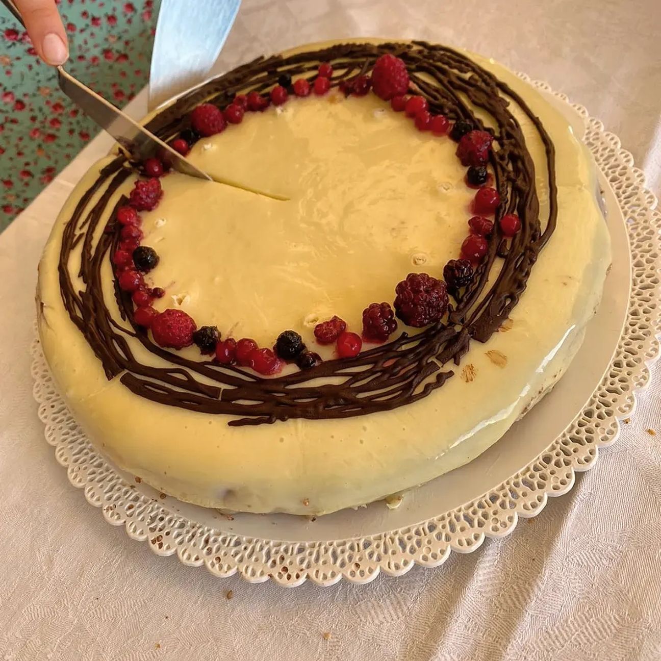 Cheesecake nocciolata