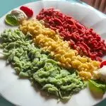 Ricetta Spatzle tricolori 