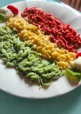 Ricetta Spatzle tricolori 