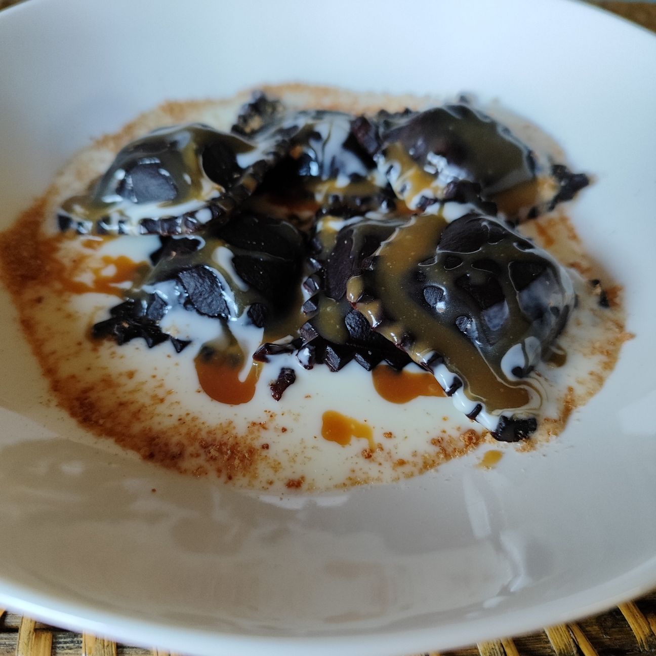 Ravioli dessert