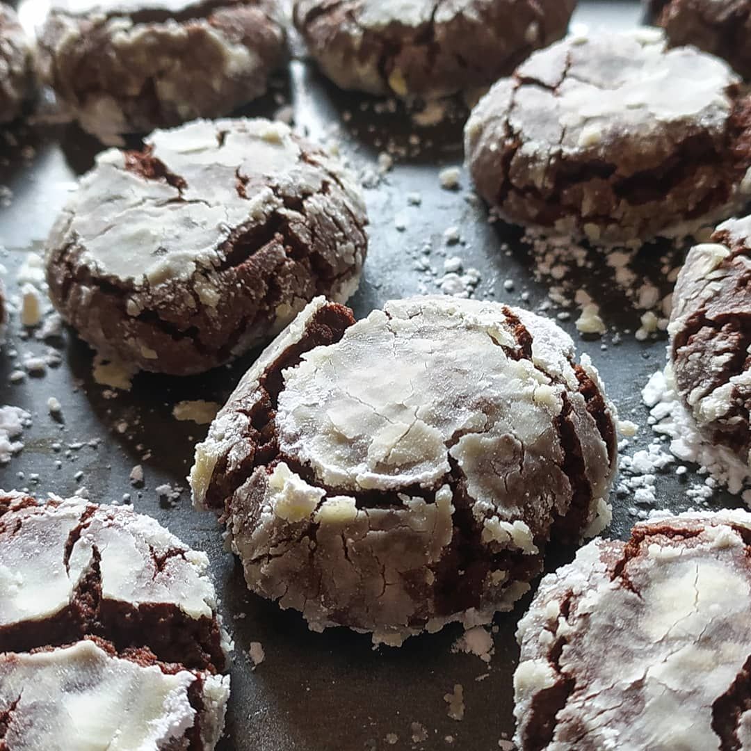 Crinkle al cioccolato vegani