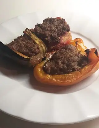 Ricetta Melanzane e peperoni ripieni di LaGianna