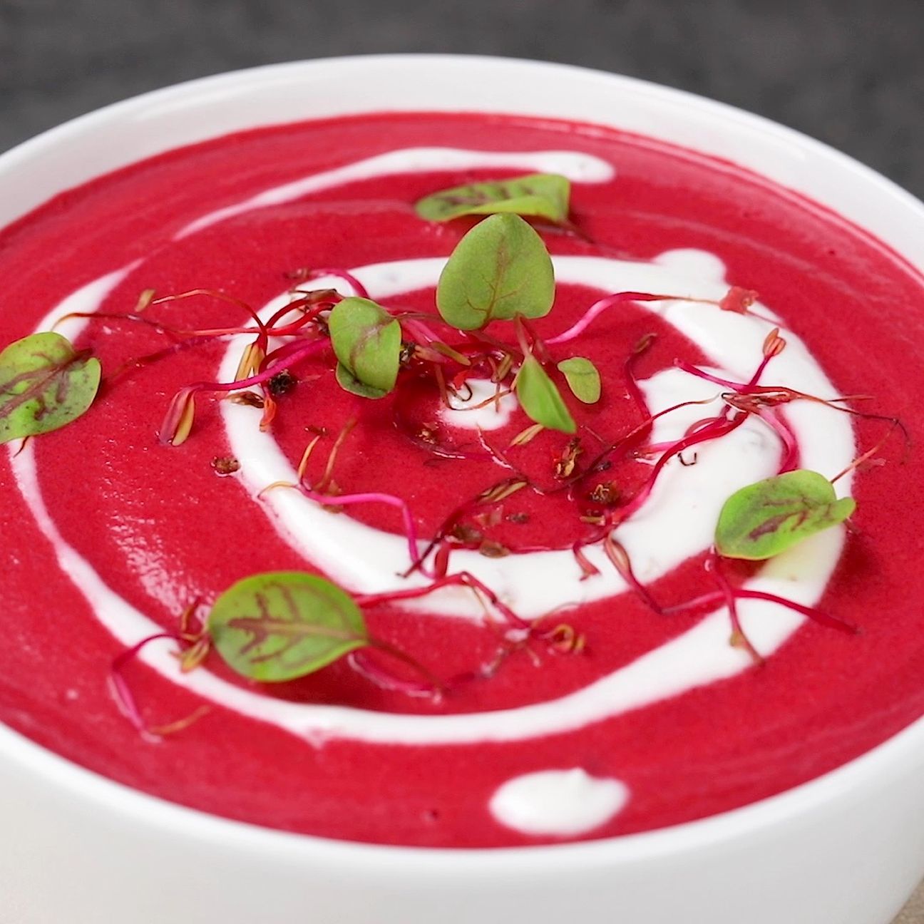 Crema di rapa rossa