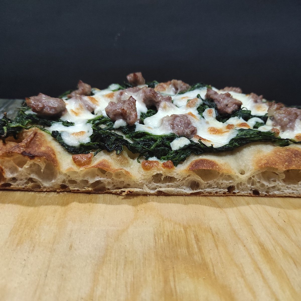 Pizza In Pala Alla Romana Con Cicoria E Salsiccia Al ta Cucina Pizza In Pala Alla Romana Con Cicoria E Salsiccia Al ta Cucina