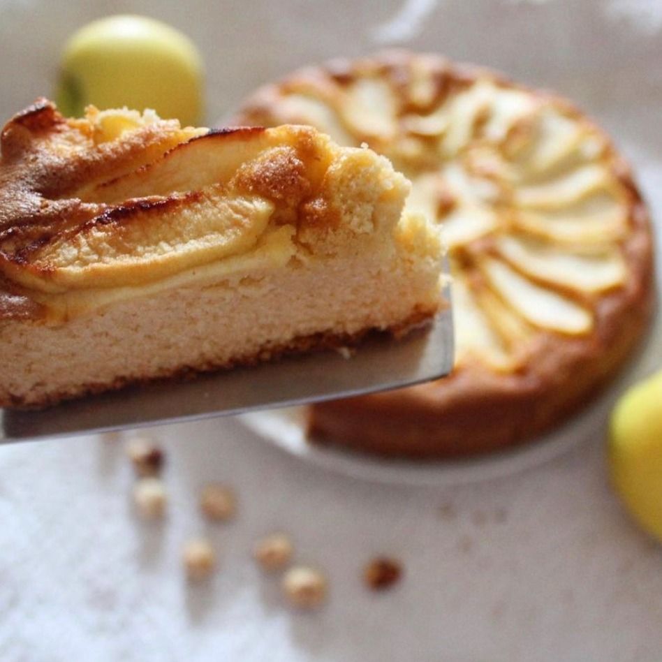 Torta di mele light